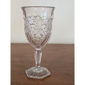 Vintage Indiana Glass “Daisy & Button with Narcissus” Cordial Glass – 1920s